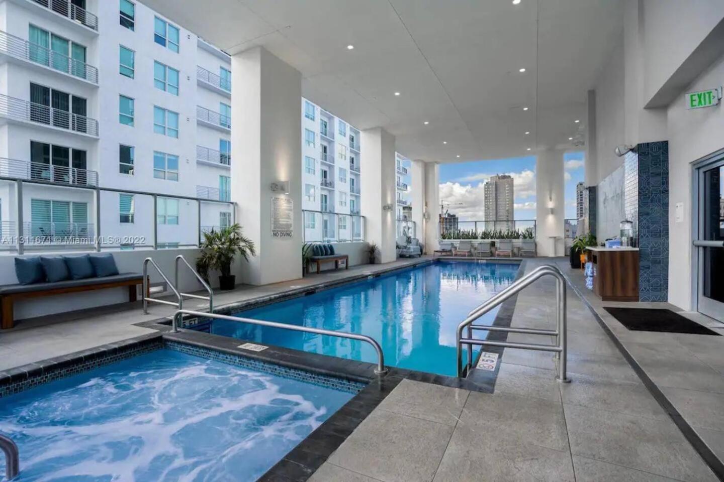 2 Bedrooms Design Condo Downtown Miami Pool And Gym Εξωτερικό φωτογραφία